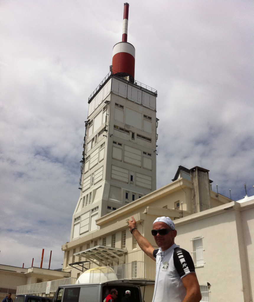 Ole Jensen på Mont Ventoux